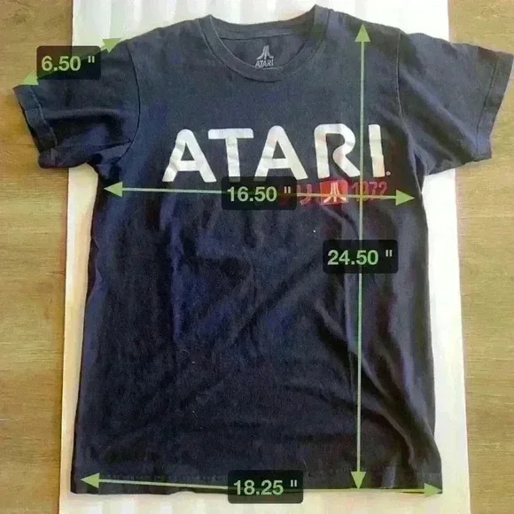 Atari T-Shirt, Size M - Picture 5 of 5